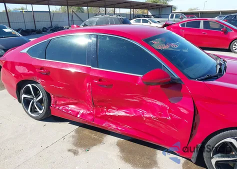 2018 Honda Accord Sport from USA, damaged, VIN 1HGCV1F32JA116416